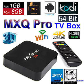 Приставка Smart Android TV box MXQ 4K Pro, фото 2