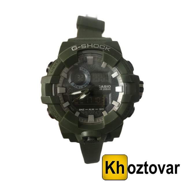 Часы G-Shock Protection зеленые