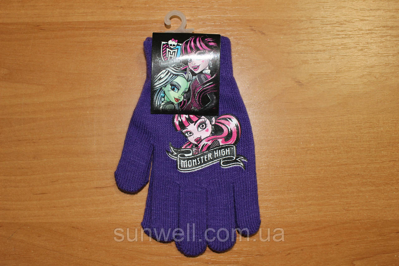 Рукавички для дівчаток Monster High, 16 см