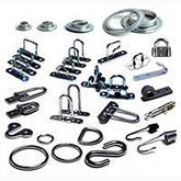 Тентова фурнітура: люверси, скоби, гачки та інше