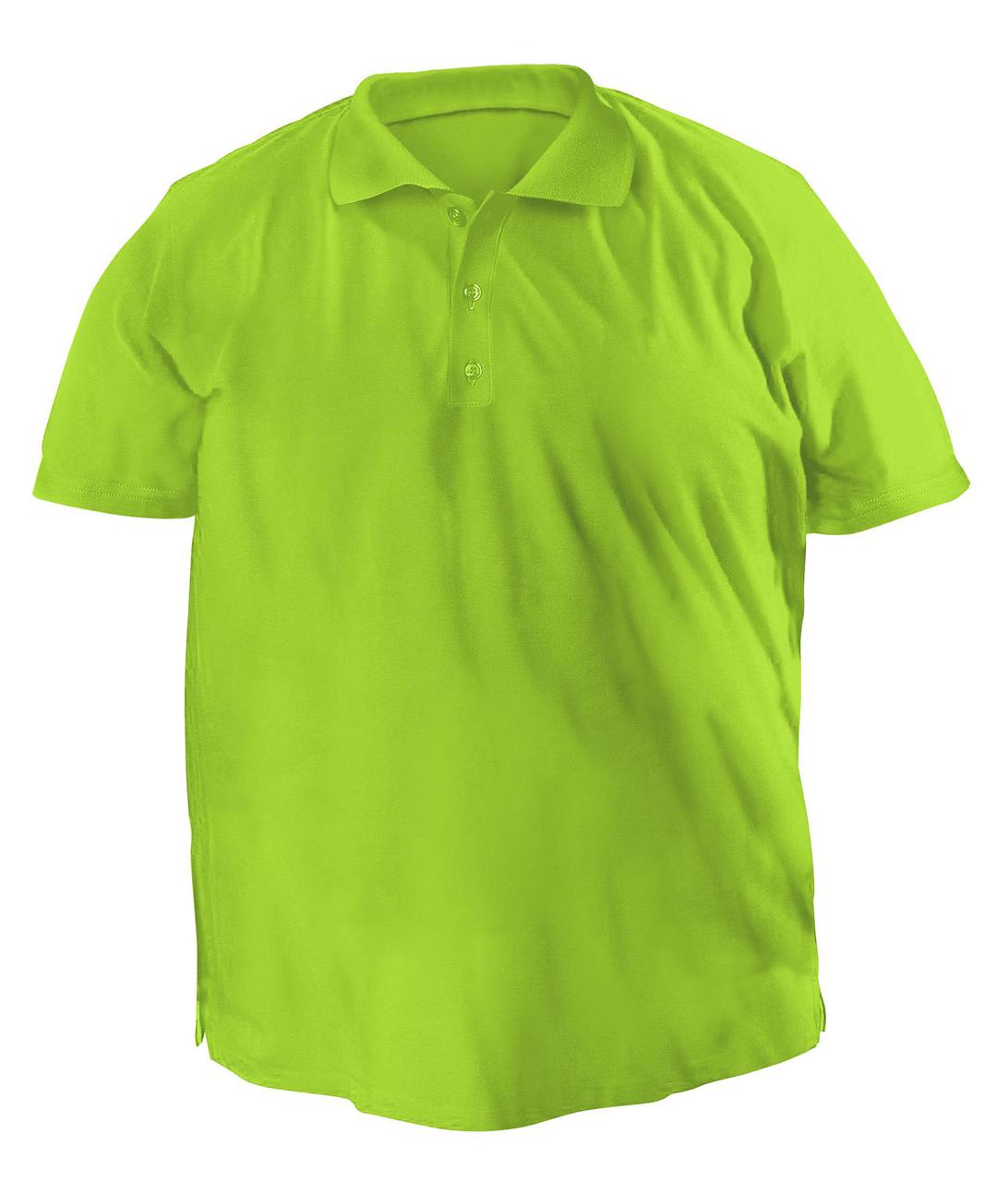 Большая футболка мужская, поло - оливковый - фото 1 - id-p643193514