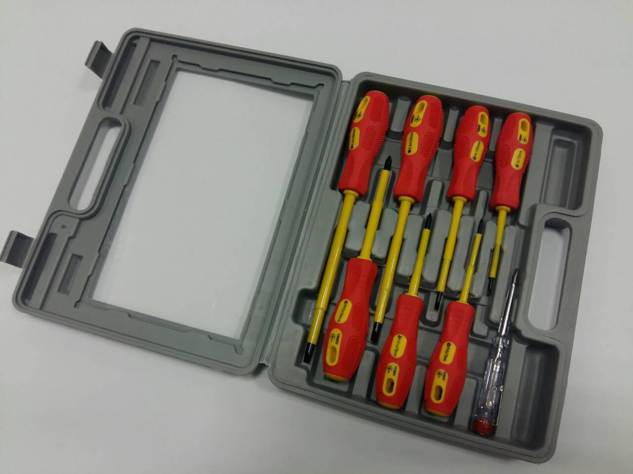 Набір викруток ізольованих e.tool.set.8000.8, E.NEXT