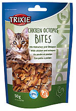 Ласощі Bites курка і восьминіг для кішок 50 гр Trixie