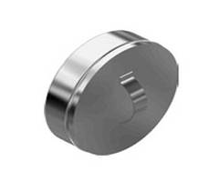 Заглушка для димоходу з нерж. стали Версія Люкс D-220 мм товщина 0,6 мм