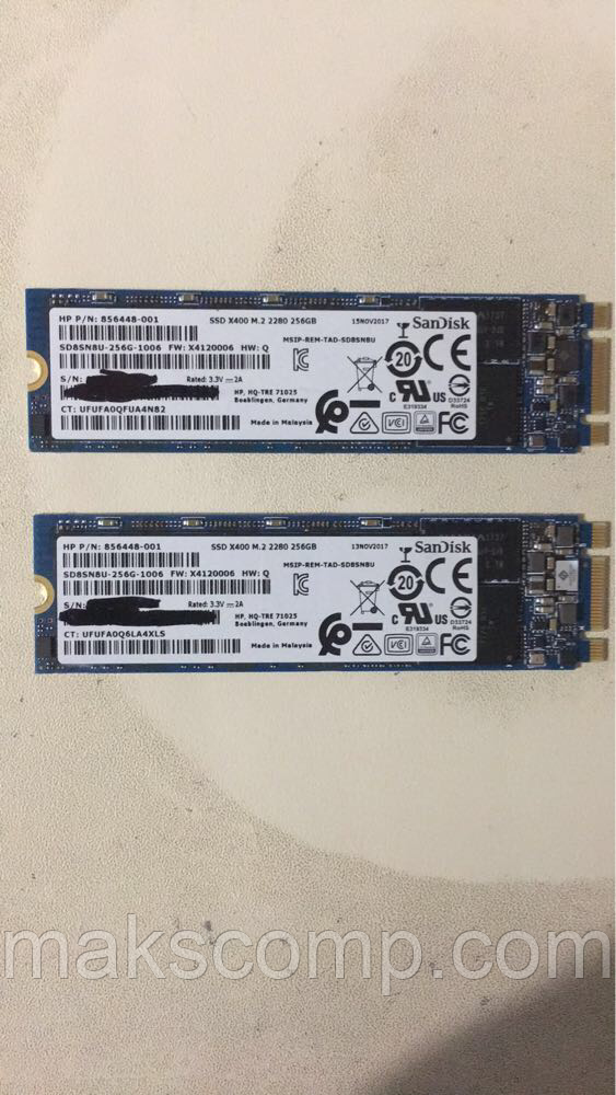 SSD Sandisk X400 256GB m.2 SATAIII