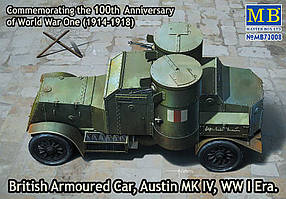 Британський броньований автомобіль Остін, MK IV. 1/72 MASTER BOX 72008