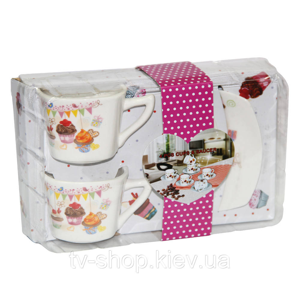 Набір кавовий на 2 персони "Десерт", фото 1