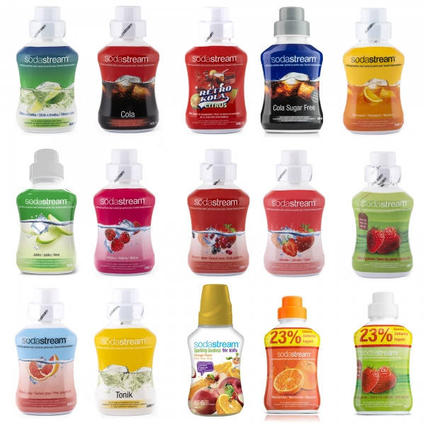 

Сироп SodaStream в ассортименте (500-750 мл)