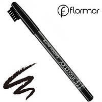 Flormar Карандаш для бровей Eyebrow Pencil № 404 (Чёрный)