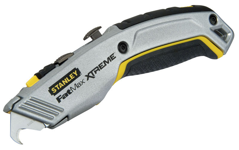 Ніж монтажний складаний 19мм трапеція 180мм 2 висувних леза FatMax XL STANLEY 0-10-789