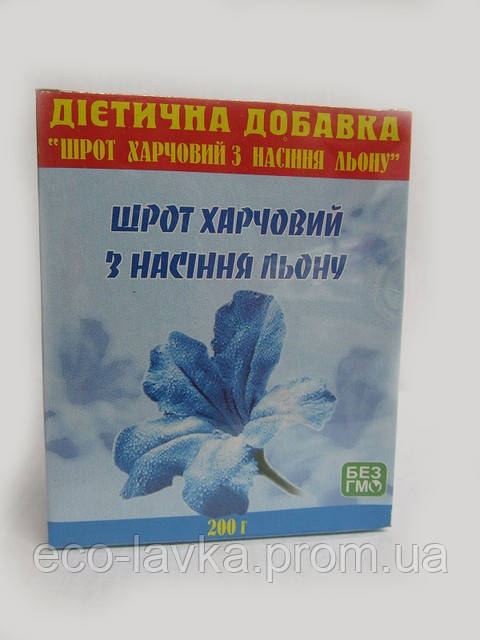 Шрот з насіння льону