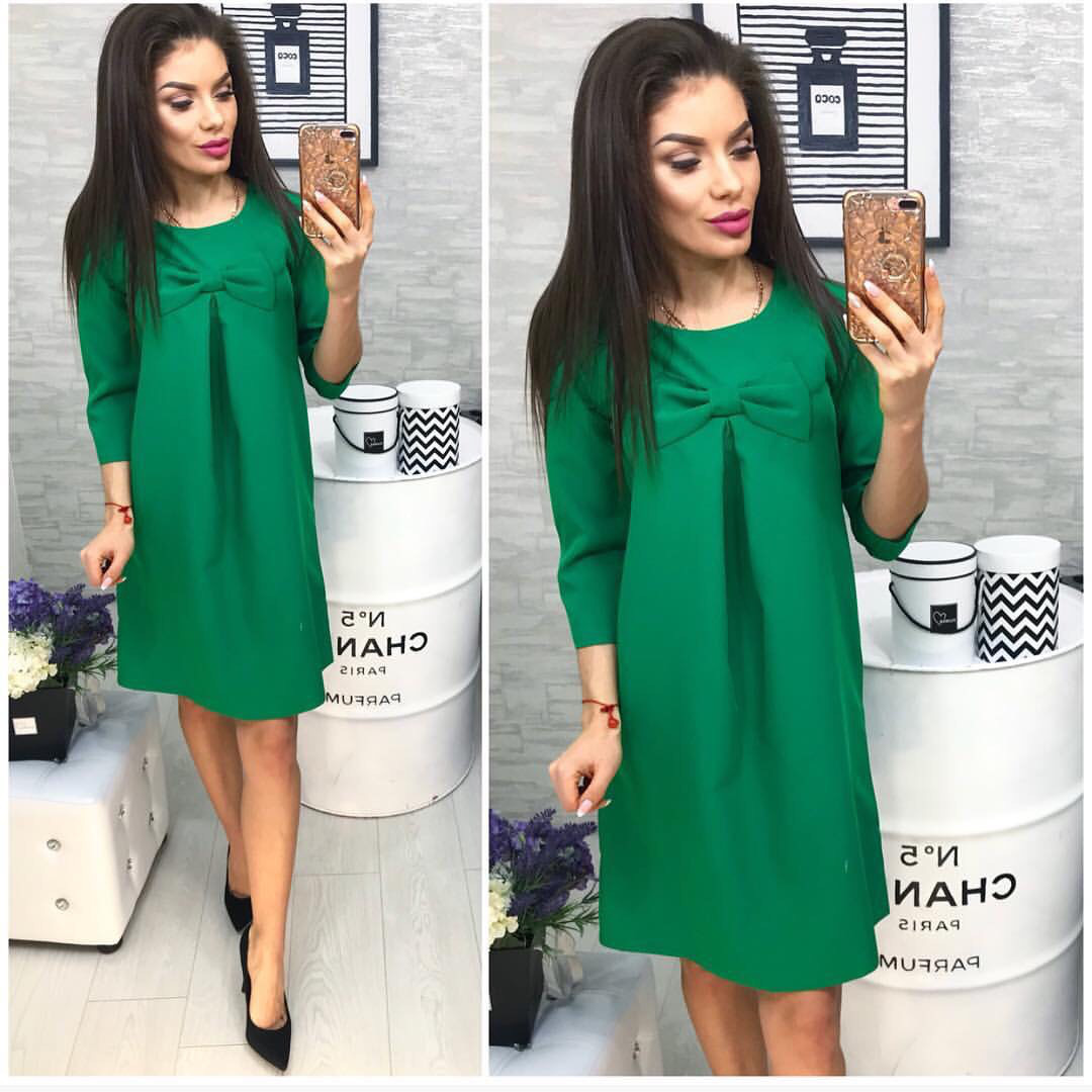 Сукня жіноча, модель 774, зелений(трава)