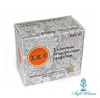 Безворсові серветки одноразові YRE 80 шт. бавовна 6*7 см