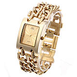 Жіночий годинник браслет ланцюжок, фото 2