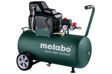 Безмасляний компресор Metabo Basic 280-50 W OF Безкоштовна доставка по Україні!