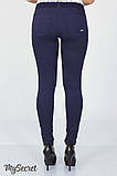 Джинси-джеггінси для вагітних PINK TR-18.041 темно-сині, фото 6