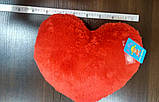 Декоративна подушка серце 37 см, фото 3