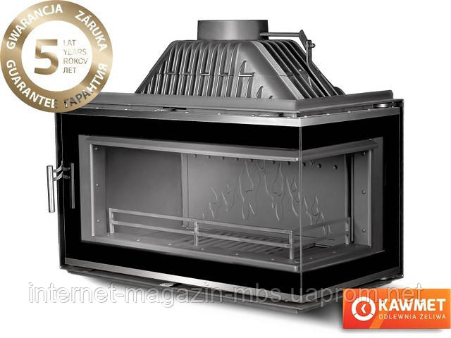 Каминна топка KAWMET W16 з правим бічним склом (14.7 kW)