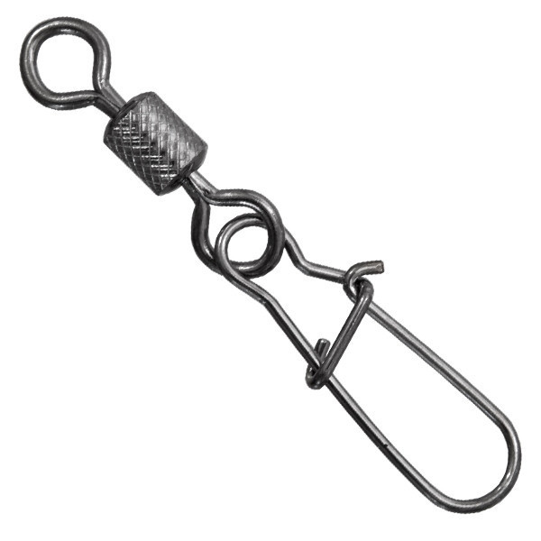 Карабін американка з вертлюгом Carp Expert (Black Spider) №2/0