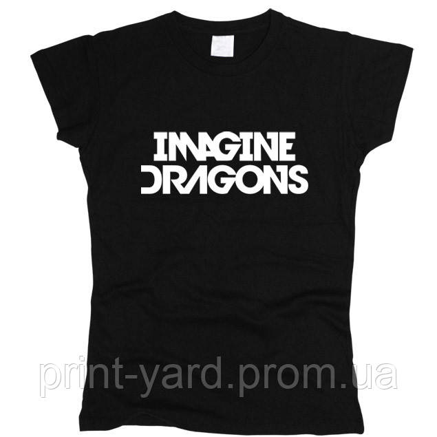 Imagine Dragons 01 Футболка женская - фото 1 - id-p643776037