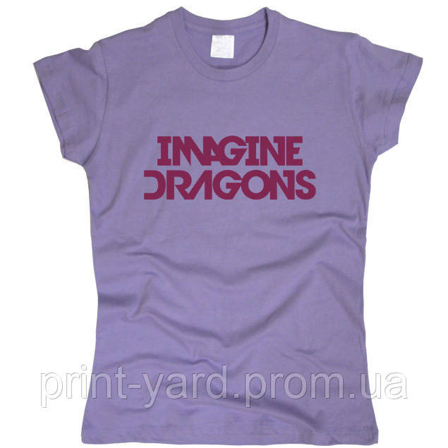 Imagine Dragons 01 Футболка женская - фото 3 - id-p643776037