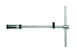 3/8" Ключ свічний Т-подібний з карданом 16 мм, L=500 мм (шарнірна фіксація) Force 807350016B F