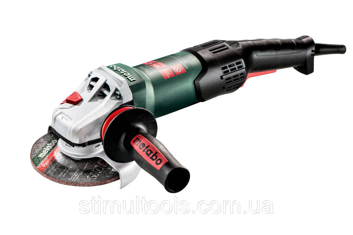 Кутова шліфмашина (болгарка) Metabo WEV 17-125 Quick RT Безкоштовна доставка по Україні!