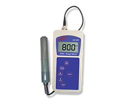 Солемер TDS/Temp ADWA AD410 , АТС, МТС, 0...999ppm; 0,0...99,9ppt; 0,01/0,1/1ppm; 0,01/0,1ppt. Угорщина