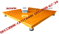 Весы платформенные ЗЕВС эконом ВПЕ-2000-4 (H1010) 1х1м 2000кг