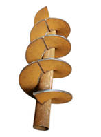 Шнек Ø 250 мм, лопасть 3 мм