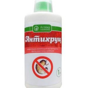 Антихрущ-протравник, 1 л — двокомпонентний контактно-системний інсекто-акарицид