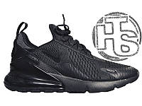 Мужские кроссовки Nike Air Max 270 Flyknit Triple Black AH8050-005