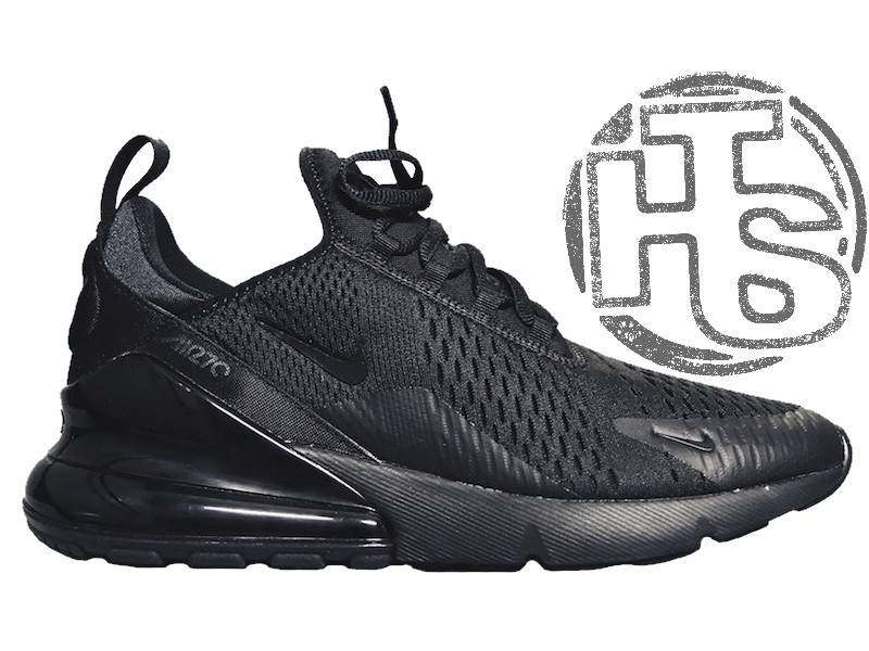 Мужские кроссовки Nike Air Max 270 Flyknit Triple Black AH8050-005 - фото 1 - id-p643847987