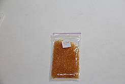 Бісер чеський, мікро. Пресциоза. №15 бурштиновий Колір світлий, прозорий, арт 836. Упаковка 10 грамм.