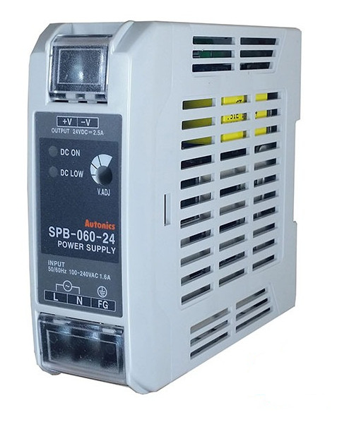 Джерело живлення імпульсне 24 VDC, 2,5 А, 60 Вт на DIN-рейку