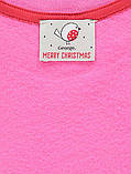 Флісова новорічна кофта для дівчинки George 1,5-2 роки! Англія!, фото 3