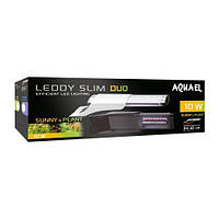 Aquael LEDDY SLIM DUO SUNNY and PLANT 10Вт светодиодный LED светильник для нано-аквариумов 20-50см