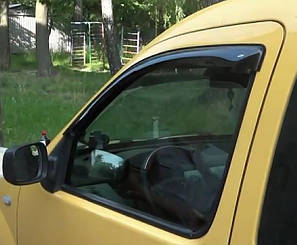 Установка дефлекторов окон, ветровиков на Renault Kangoo (Рено Канго) 1