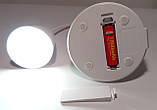 Настільна лампа Small Sun ZY-E2, 12+20SMD, 1x18650/USB, ЗУ micro USB, диммер колірної температури, фото 7