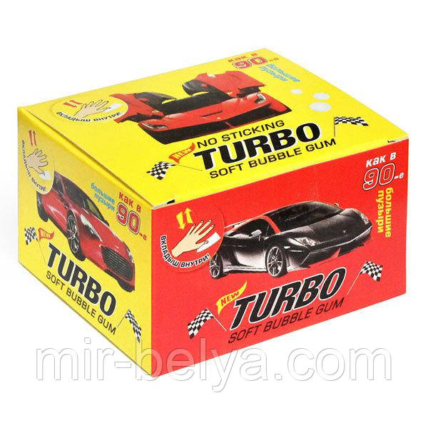 Жувальна гумка TURBO 100 шт, фото 1