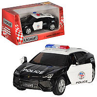 Машина металева "Lamborghini Urus (Police)" Kinsmart KT5368WP, інерційна