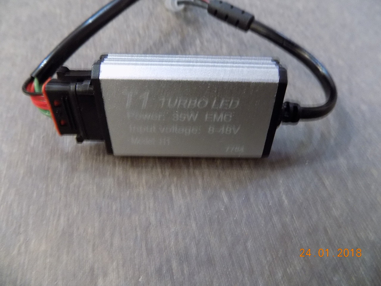 Комплект светодиодных автоламп LED Т1 Turbo H1, 40 W (пара) (производство LED, Китай) - фото 4 - id-p644015576