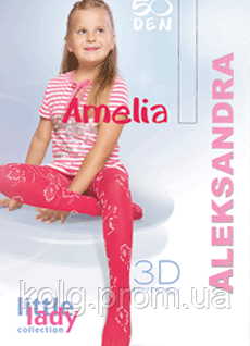 Дитячі колготки Amelia 3DTM Aleksandra