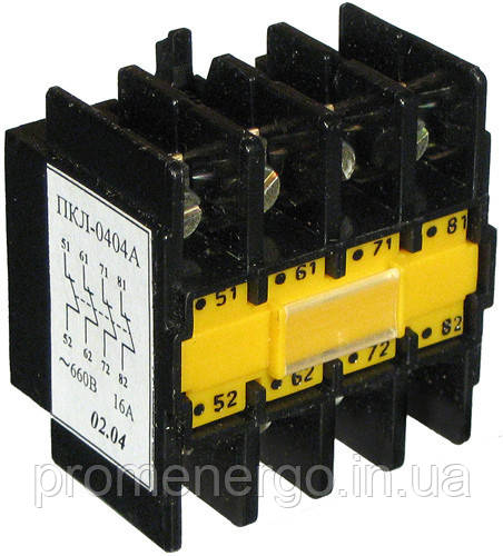 Приставка контактна ПКЛ-0404, фото 1