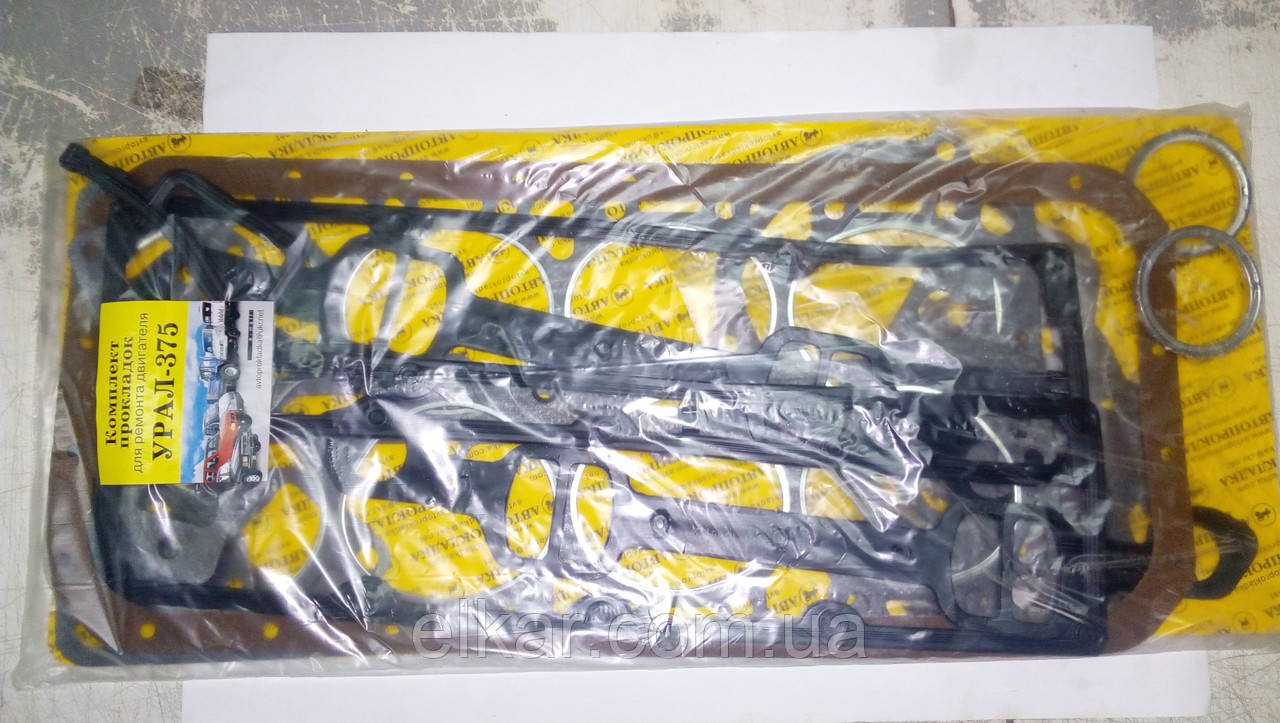 Комплект прокладок ДВЗ Урал-375 20 поз. (ПГБ м.Лозова,Україна), фото 1