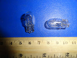 Лампа габаритна безбарвна АБ12-5 (Маяк)