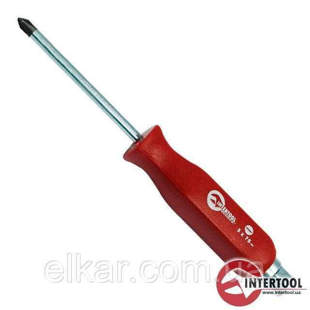 Викрутка ударна хрестова РН2*125 мм CrV НТ-0488, фото 1