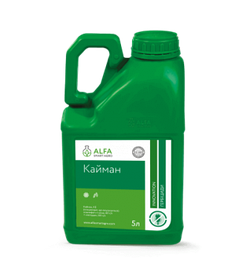 Гербіцид Кайман, хізалофоп-п-етил 60 г/л + клетодим 120 г/л; соняшник, соя, буряк, картоплю