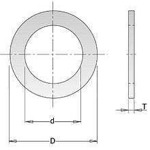 Кільця редукційні для пив D=25,4 d=22,2 T=1,4