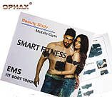 Миостимулятор масажер Smart Fitness Abdominal Exerciser Ems-Trainer (Великий метелик + 2 маленькі), фото 4